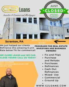 Commerical building 6 unit cash out refi DSCR
