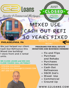 Mixed use DSCR Commerical loan
