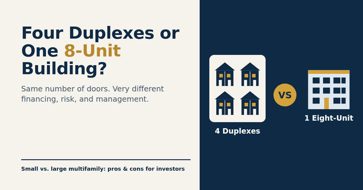 4 Units vs. 5 Units: Why One Extra Door Changes Everything About Your Loan